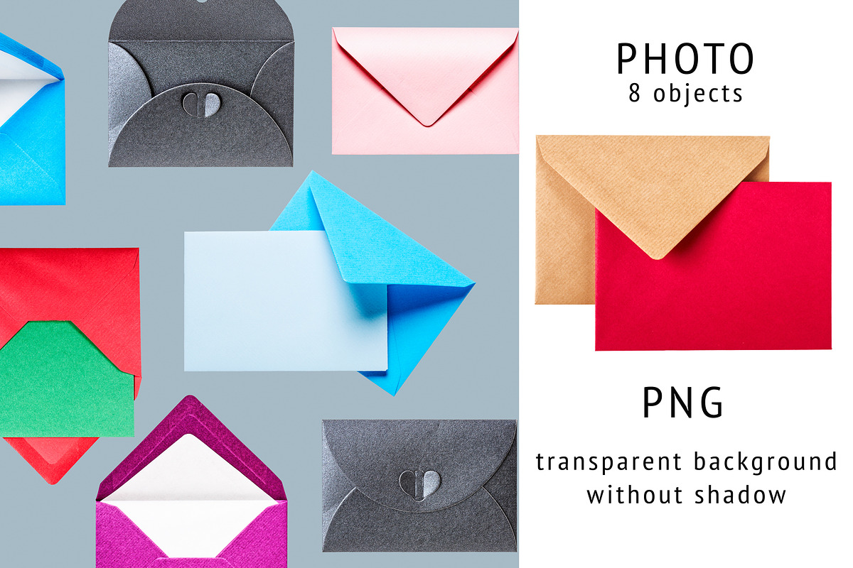 Envelopes. Design elements, an Object Graphic by ifiStudio (Photo 3 of 3)