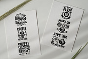 Coffee Quotes V7 SVG DXF PNG EPS, an Illustration by Tosca Digital (Thumbnail 3 of 4)