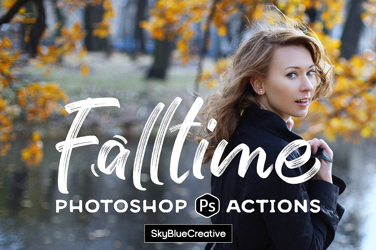 Falltime Photoshop Actions, an Action Add-On by skybluecreative (Photo 1 of 10)