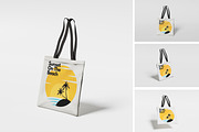 tote bag mockup, a Marketing Template by kebunmockup (Thumbnail 1 of 5)