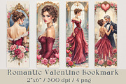 Valentine Bookmarks Set, 8 jpg, a Decorative Illustration by GalaDesign03 (Thumbnail 1 of 4)