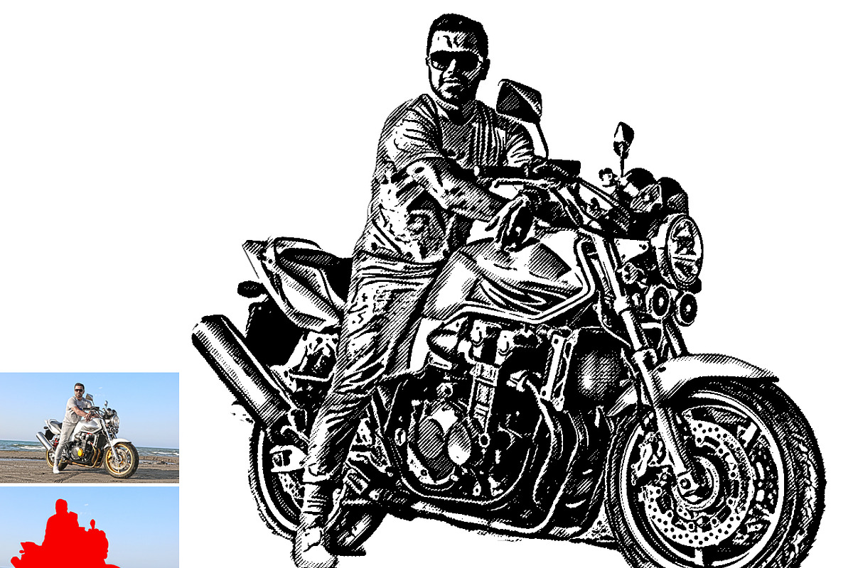 Vector Tracing Pro, an Action Add-On by MRI STUDIO (Photo 14 of 15)
