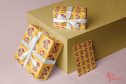 Capybara Christmas Wrapping Paper, an Illustration by Dori Debreceni draws (Thumbnail 2 of 4)