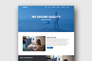 Multipurpose Landing Page Template, a Landing Page Template by nandinigraphics (Thumbnail 2 of 3)