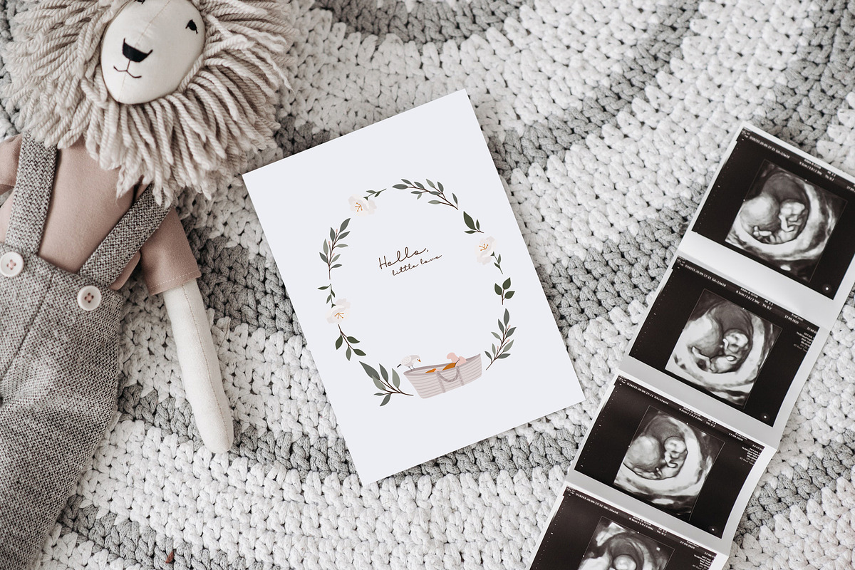 Welcome Baby Graphic Collection, an Animal Illustration by AlekseliArt (Photo 2 of 14)