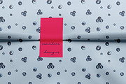 Blueberry vector patterns set, a Pattern Graphic by FleurArt (Thumbnail 9 of 11)