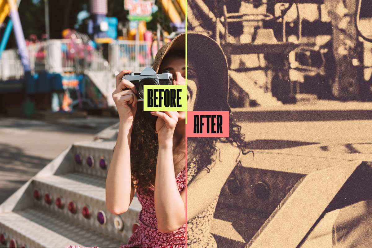 Americana Photo Effect, a Layer Style Add-On by dokudokunomi (Photo 5 of 5)