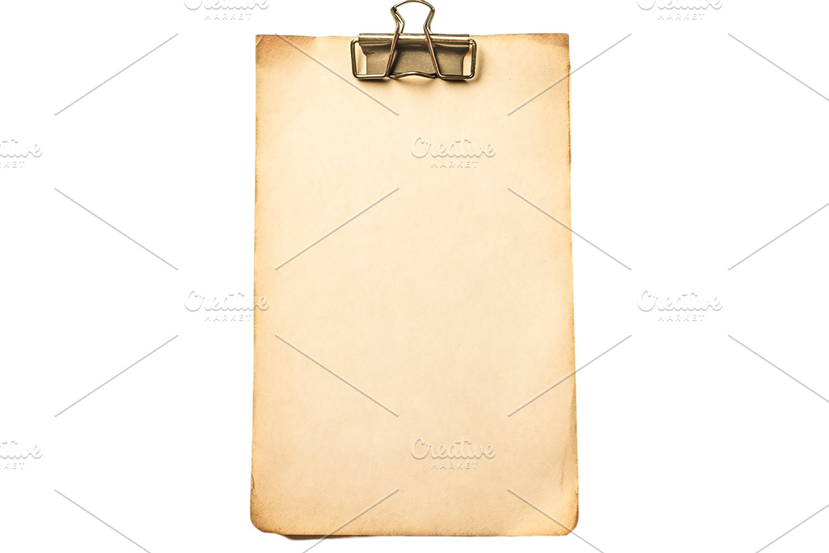 Blank Sheets of Aged Paper & Letters, a Templates & Theme by VetalStock (Photo 3 of 12)