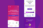 Deluxas - App Landing Page SaaS, a HTML Template by UInstrument (Thumbnail 2 of 5)