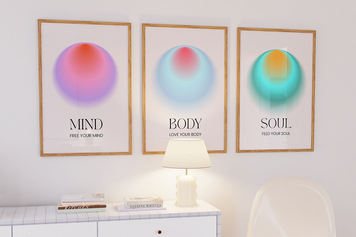 3 in 1 Round Aura Gradient Bundle, an Object Graphic by May Motif (Photo 15 of 17)