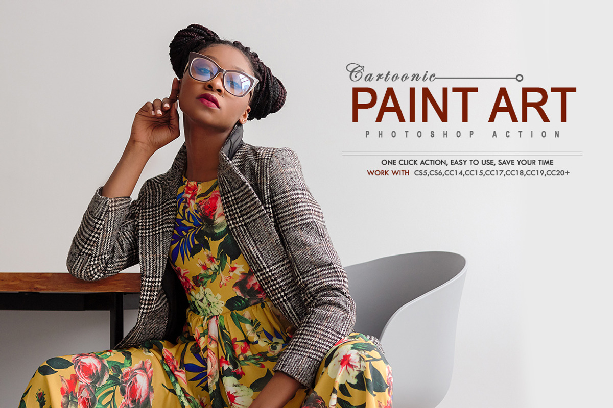 83%SALE! Mixed Oil Painting  Actions, an Action Add-On by Jacpot007 (Photo 20 of 54)