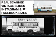 VINTAGE FILM PHOTO MOCKUP BUNDLE, a Print Template by Tropical Type (Thumbnail 3 of 8)