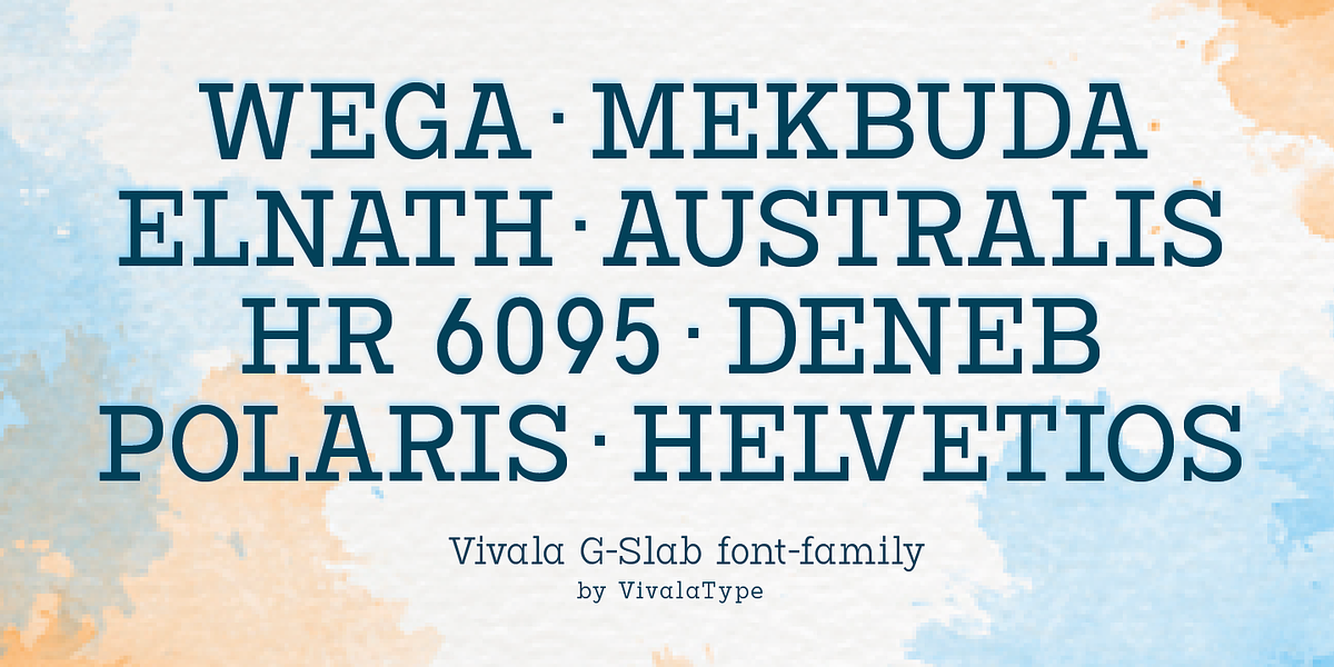 Vivala G-Slab, a Slab Serif Font by Johannes Hoffmann (Photo 8 of 8)