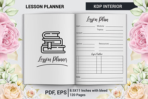 Lesson Planner Kdp Interior