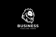 Minimal Lion Head Logo Design, a Branding & Logo Template by Shahjhan (Thumbnail 3 of 4)