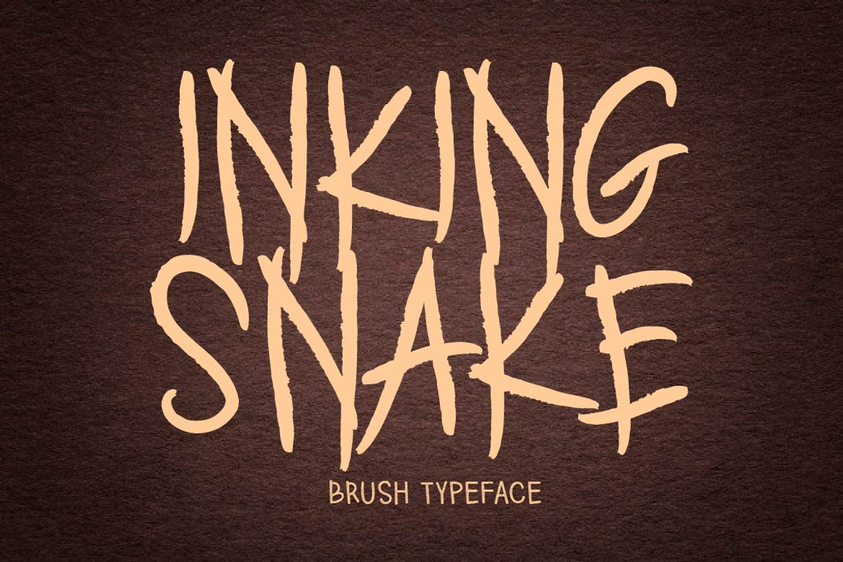 Brush Font Bundle 45 Fonts, a Blackletter Font by AMINMARIO (Photo 17 of 45)