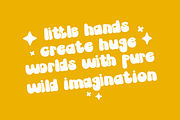 Kids Bubble - Display Font, a Handwritten Font by SaktiAvellin (Thumbnail 2 of 10)