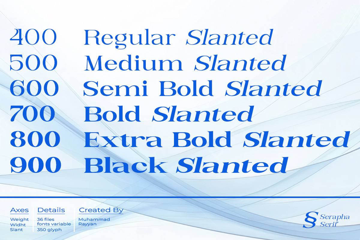 Serapha Serif, a Serif Font by Slex Studio (Photo 7 of 13)