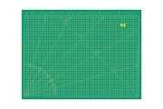 Digital Cutting Mats A2 A3 A4 Sizes, an Object Illustration by bnrcreativelab (Thumbnail 2 of 5)