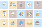 Restorant and japanese food, an Outline Icon by narinadraban (Thumbnail 3 of 4)