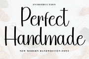 Perfect Handmade, a Handwritten Font by FreshTypeINK (Thumbnail 1 of 8)