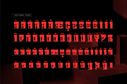 Zero Bots | Techno Retro Display, a Font by gracetype_studio (Thumbnail 12 of 12)