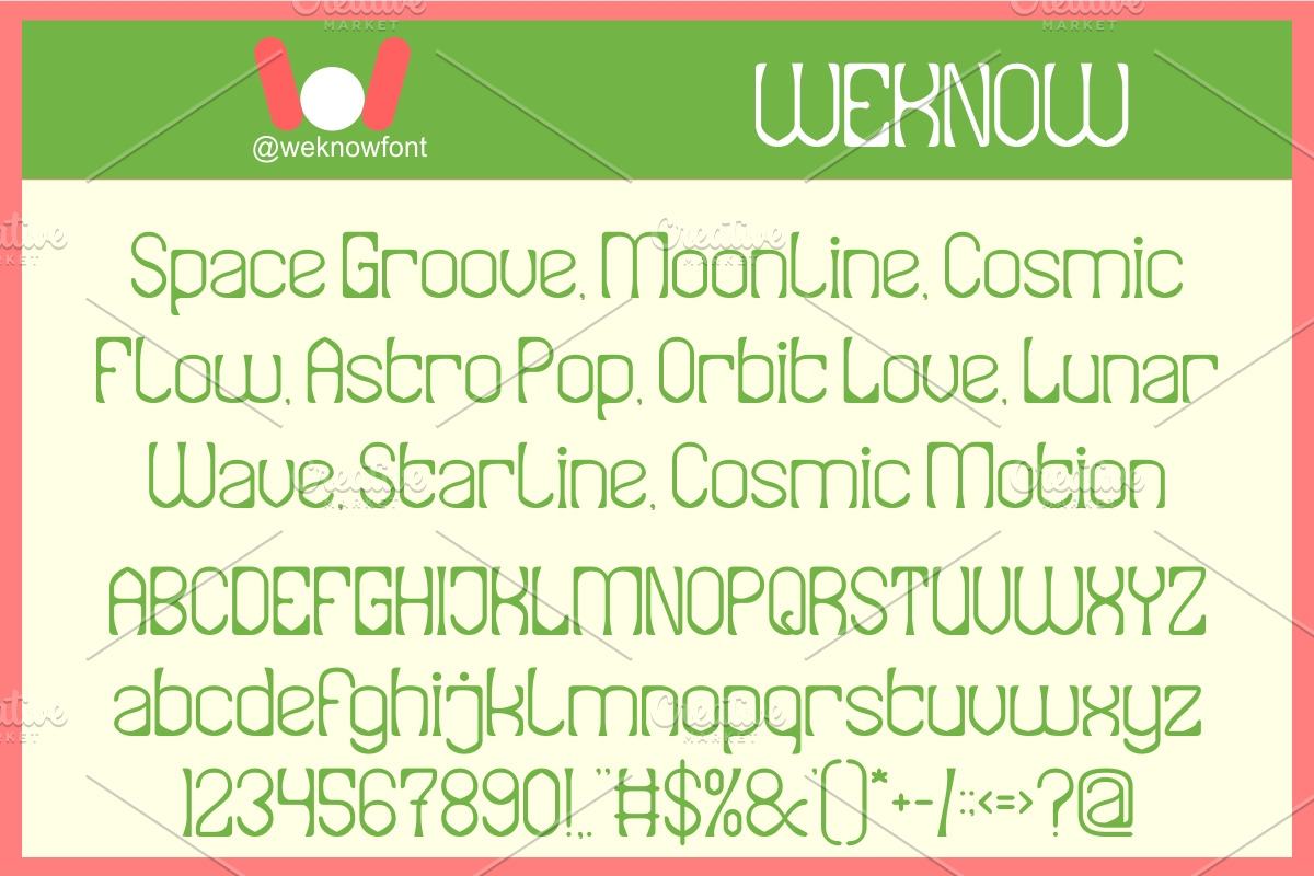 COLOR TECHNIQUES FONT, a Sans Serif Font by weknow (Photo 4 of 7)