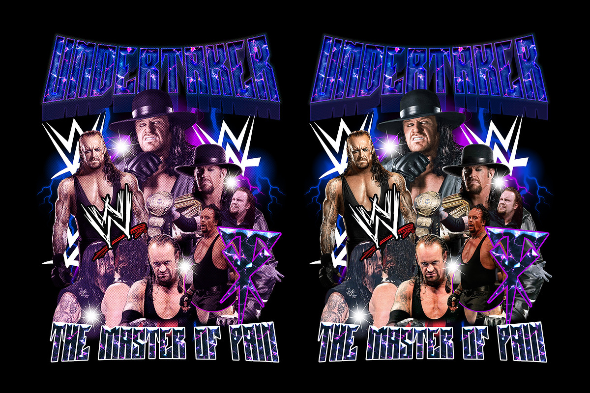 Bootleg Vintage Undertaker T-Shirt, an Object Graphic by Cmd Project (Photo 2 of 10)