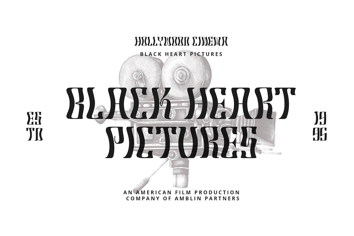 Robertson Display, a Sans Serif Font by Damelev (Photo 6 of 10)