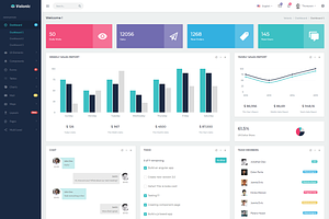 Velonic - Admin Dashboard & Frontend