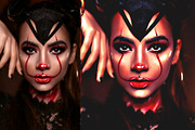 30% SALE! Smudge Oil Painting, an Action Add-On by U_Design (Thumbnail 5 of 8)