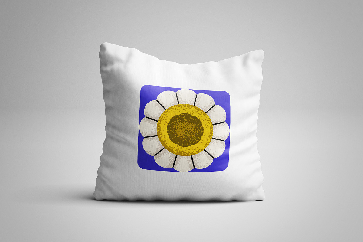 Abstract flowers, poster designs set, a Decorative Illustration by Good Studio (Photo 7 of 8)