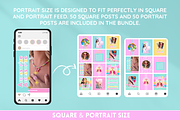 Rainbow Instagram Templates, a Social Media Template by SunshineStudioBoutique (Thumbnail 4 of 7)