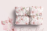 Watercolor Flowers - Dusty PINK, a Decorative Illustration by Beigetime (Thumbnail 9 of 10)