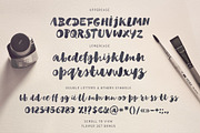 Adelina Script + Flower set Bonus, a Script Font by Andrey Sharonov (Thumbnail 5 of 5)