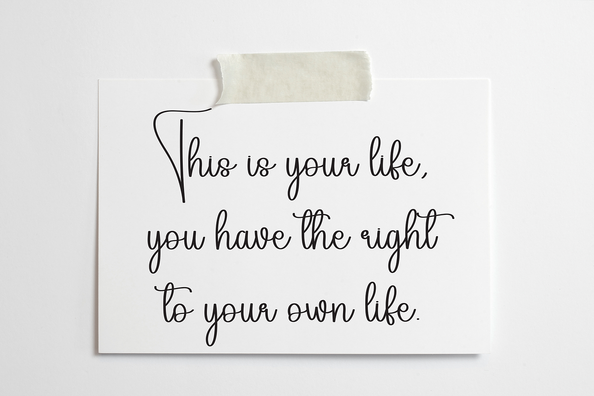 Angel Wings | Script Font, a Handwritten Font by Scratchones (Photo 3 of 9)