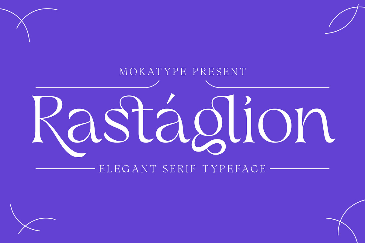 Rastaglion - Fluid Serif, a Font by Mokatype Studio (Photo 1 of 11)