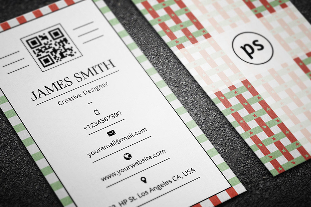 Retro/Vintage Style Business Card V2, a Business Card Template by PSD Storm (Photo 2 of 3)
