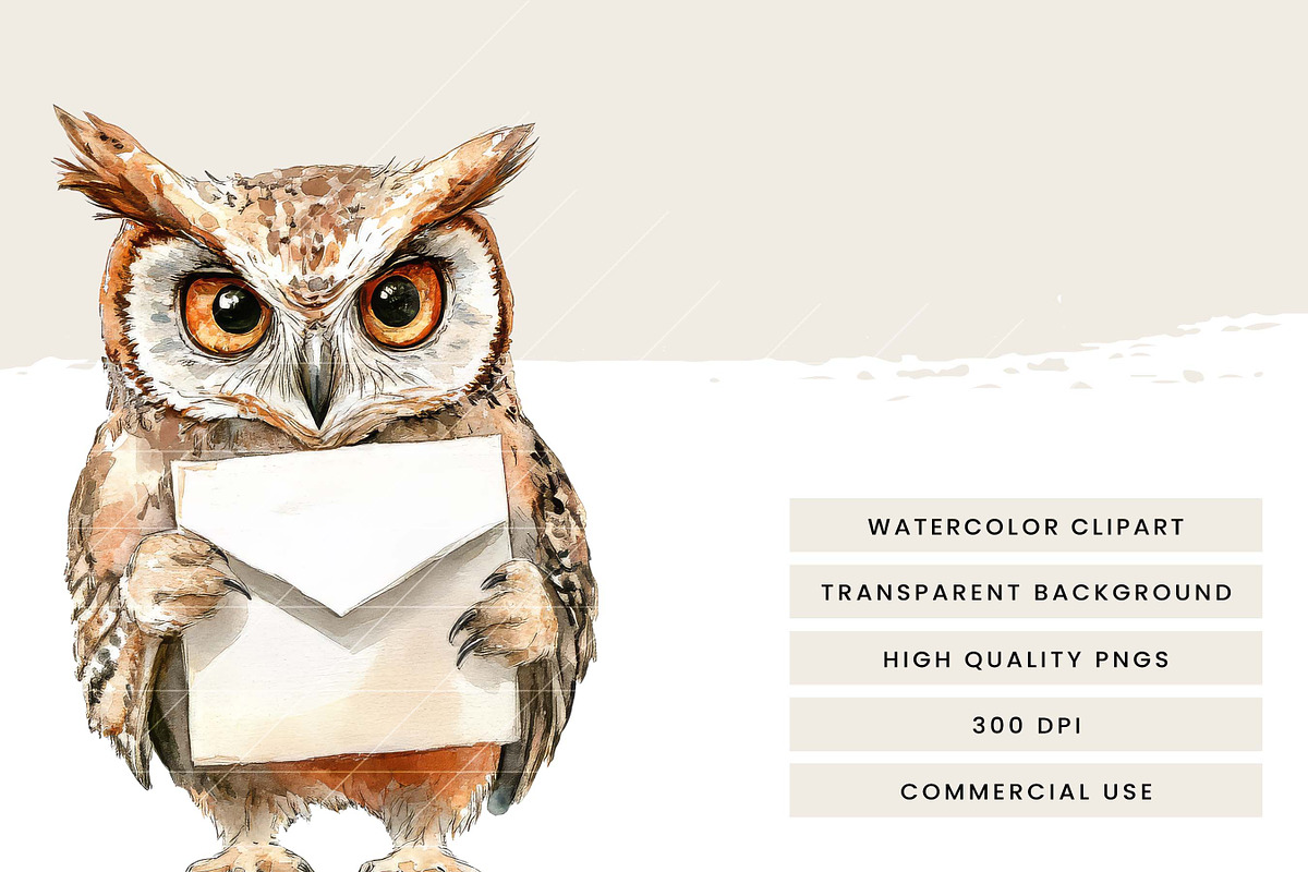 Watercolor Willows Woodland Clipart, an Animal Illustration by Design Scotch (Photo 7 of 8)