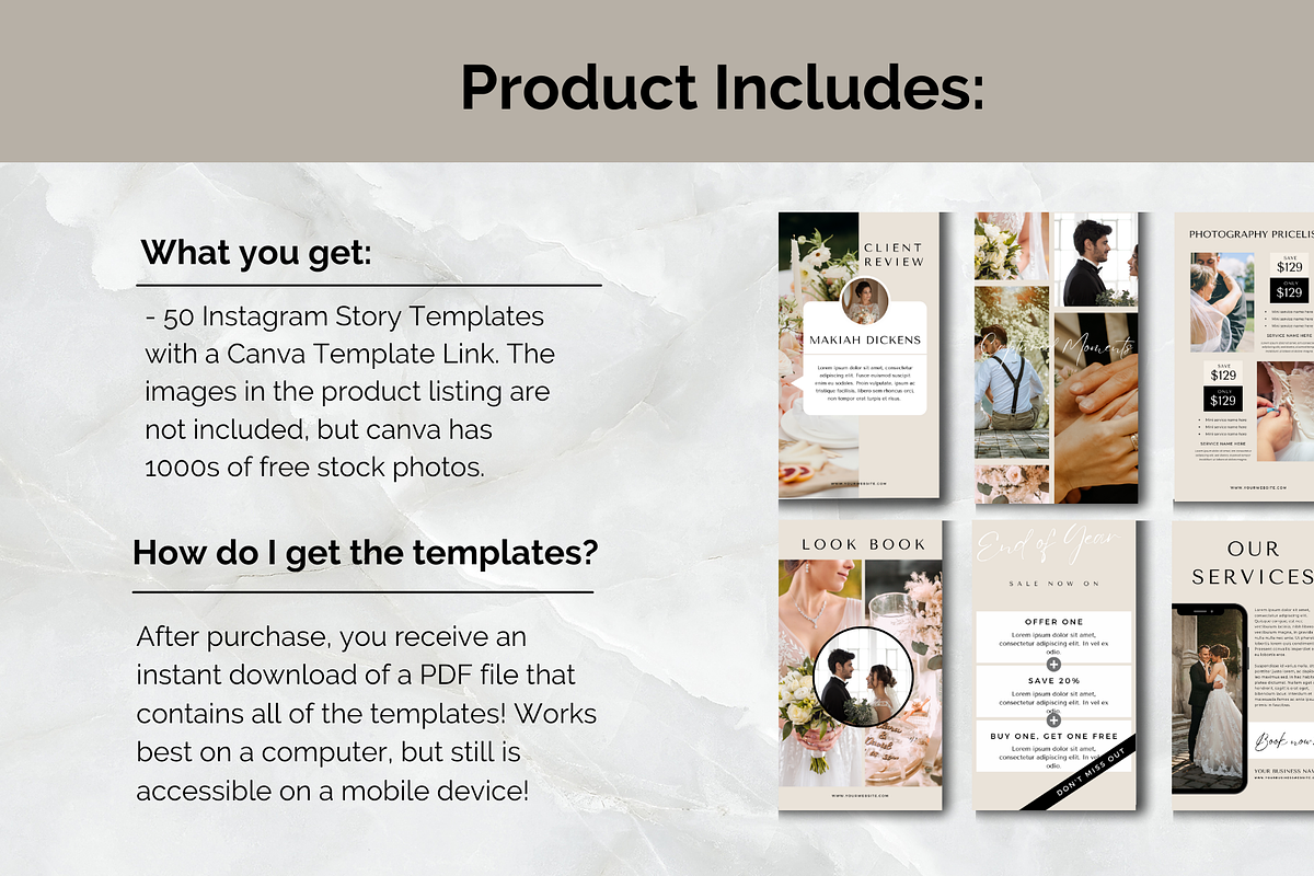 Photographer Instagram Story Templat, a Social Media Template by Social Assumptions (Photo 2 of 7)
