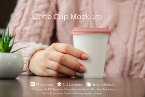 Coffee Cup Mock-up 04