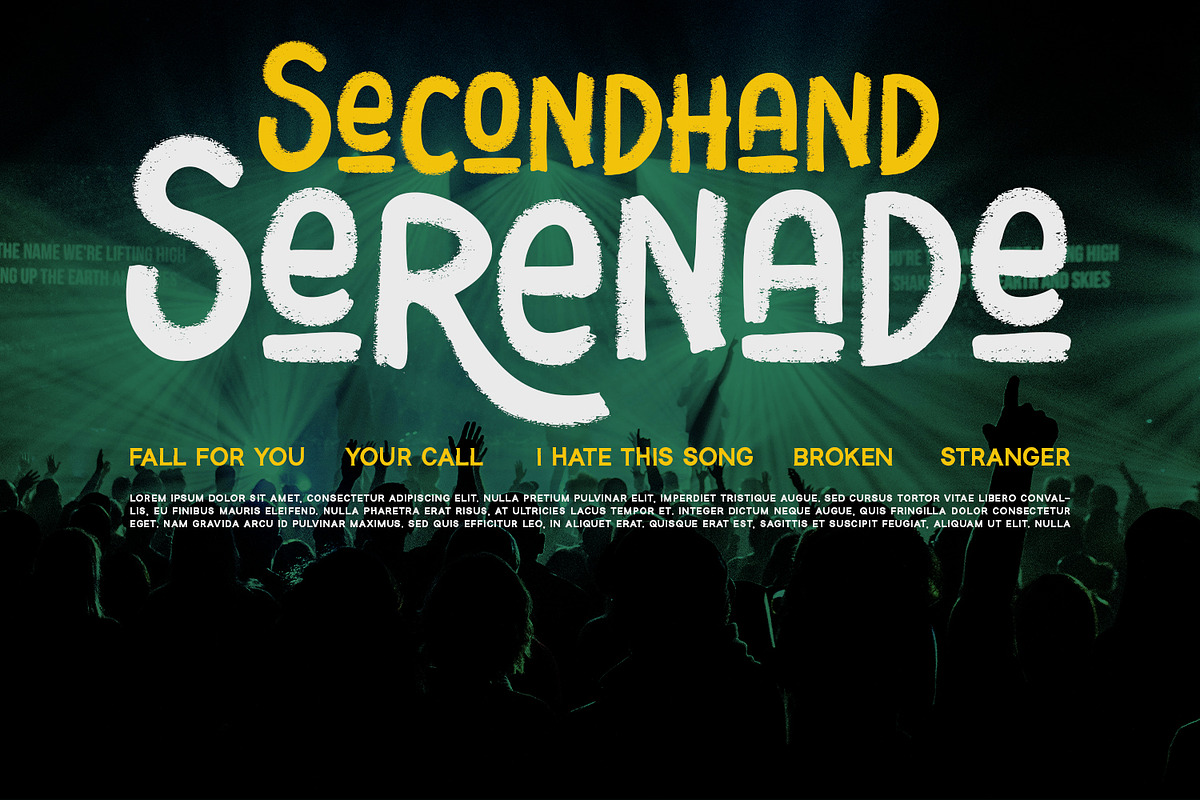 Evergreen - Display Font, a Script Font by Alpaprana (Photo 4 of 10)