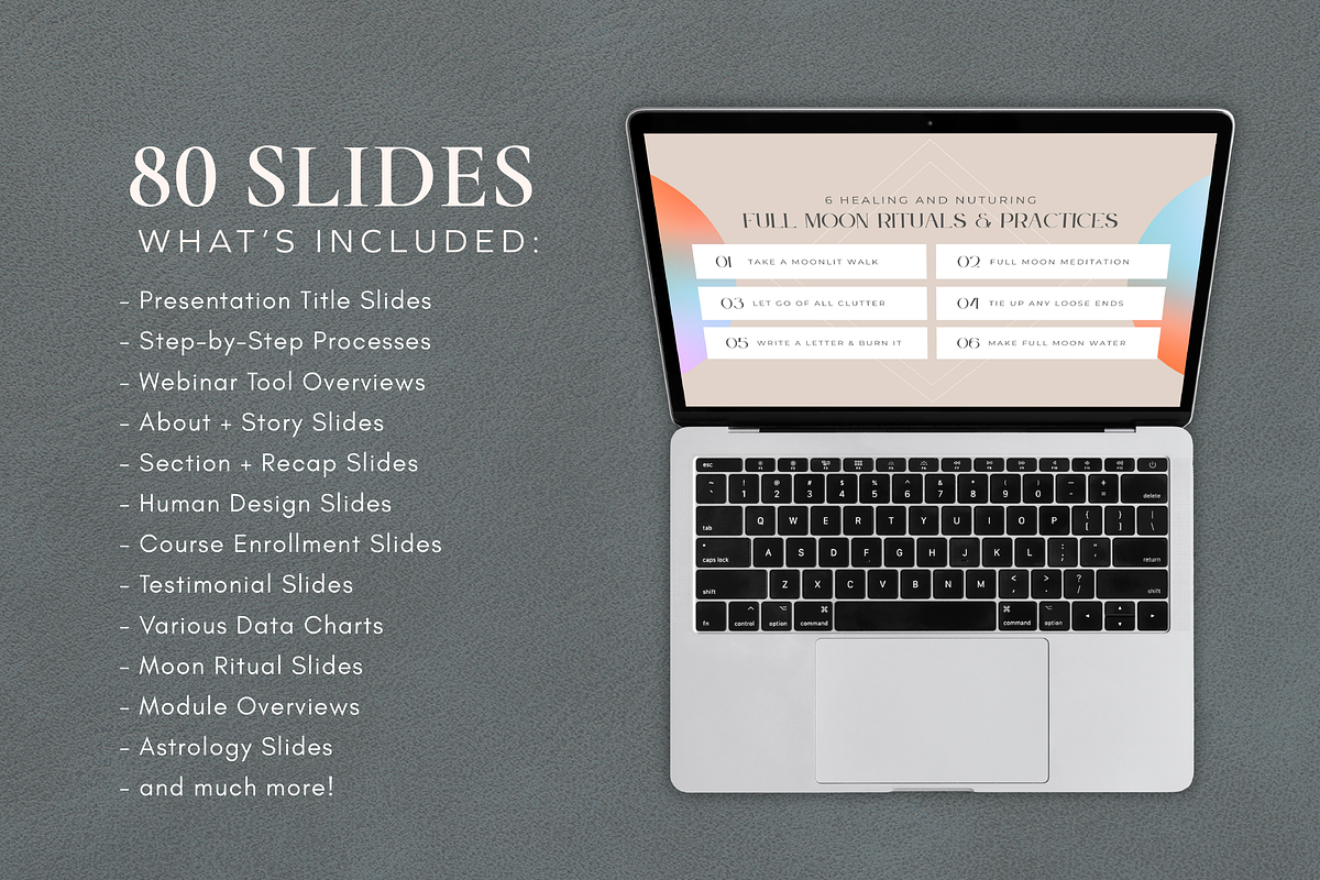 Mystical Webinar & Course Slide Deck, a Presentation Template by Studio Soluna (Photo 2 of 13)