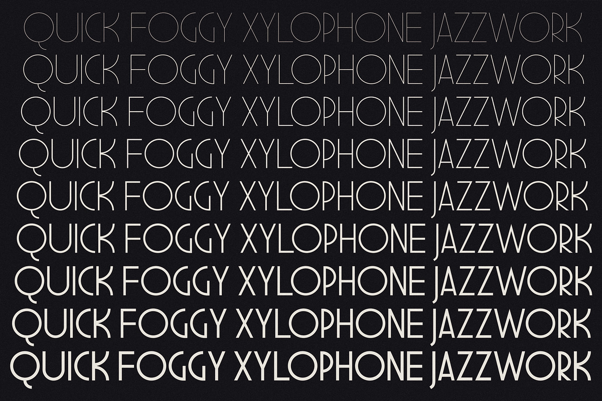 Plato Sans - Geometric Display Font, a Sans Serif Font by Suolahti Type (Photo 9 of 11)