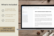 DONE-FOR-YOU REALTOR BLOGS - VER 1., a Templates & Theme by Jennifer Magri Templates (Thumbnail 3 of 8)