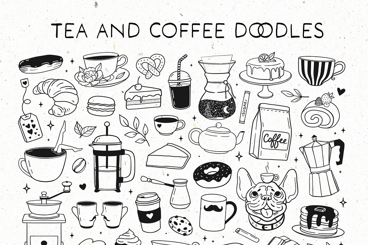 Cozy coffeeshop: tea and coffee art, a Food Illustration by harmonia_green_art (Photo 2 of 8)