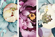 PEONIES seamless pattern, a Pattern Graphic by Lisima (Thumbnail 10 of 16)