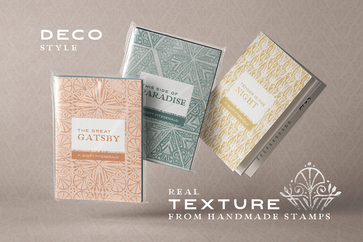 Textured Stamp Patterns, a Pattern Graphic by Anugraha Design (Photo 2 of 9)