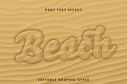 Wavy Sand Script Text Effect, a Templates & Theme by studiogstock (Thumbnail 1 of 2)