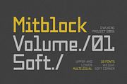 Mitblock, a Sans Serif Font by OWL KING (Thumbnail 1 of 8)